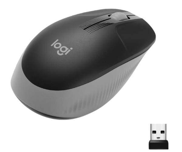 Logitech M190 Optisk Trådløs Grå - Image 3