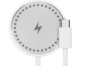 maXlife Magnetic Wireless Charger 15W – White – MXWC-05