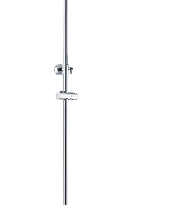 Barra para ducha cromada (75-115 cm)