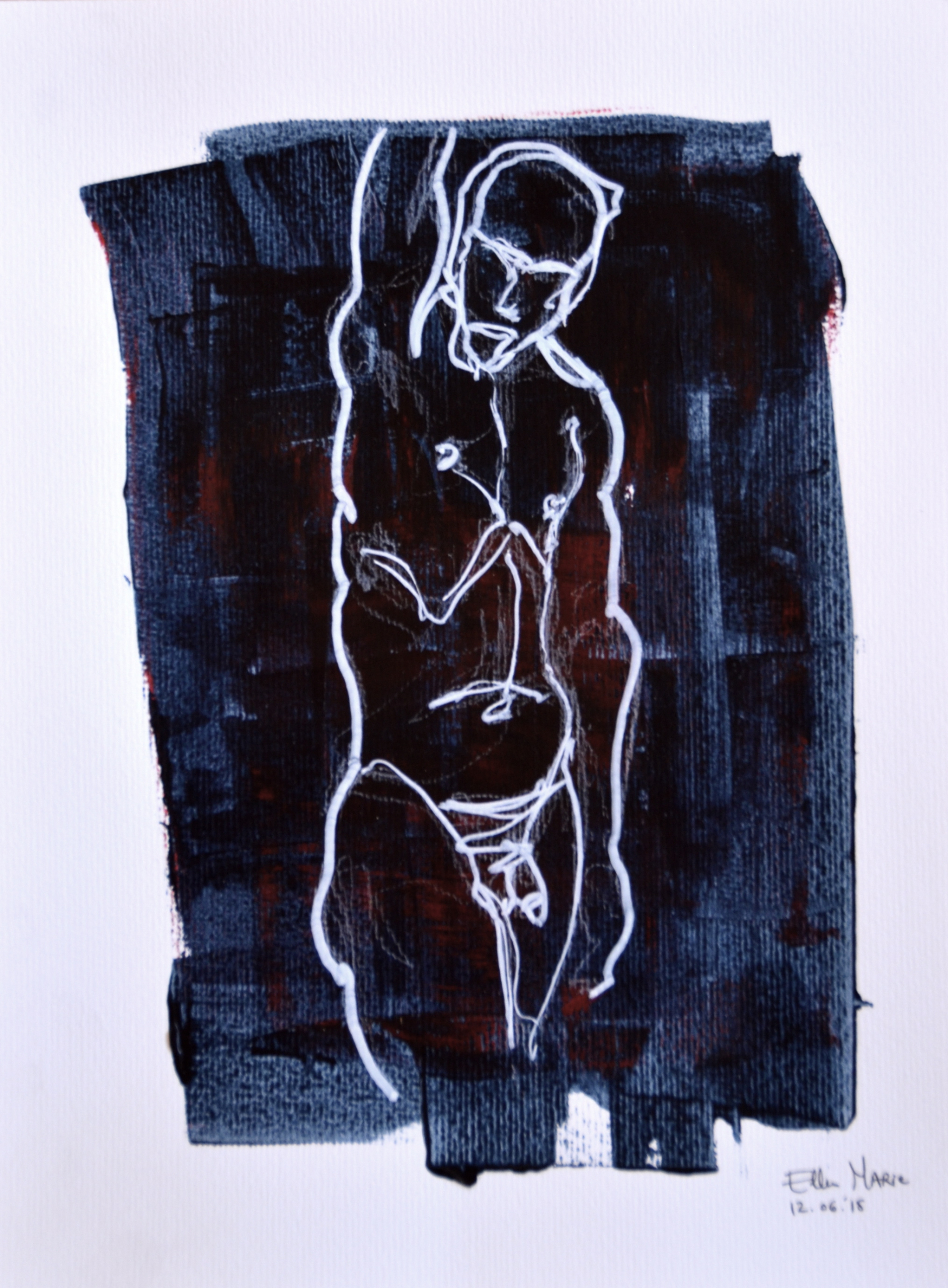 Fleeting Figure IV Ellen Marie