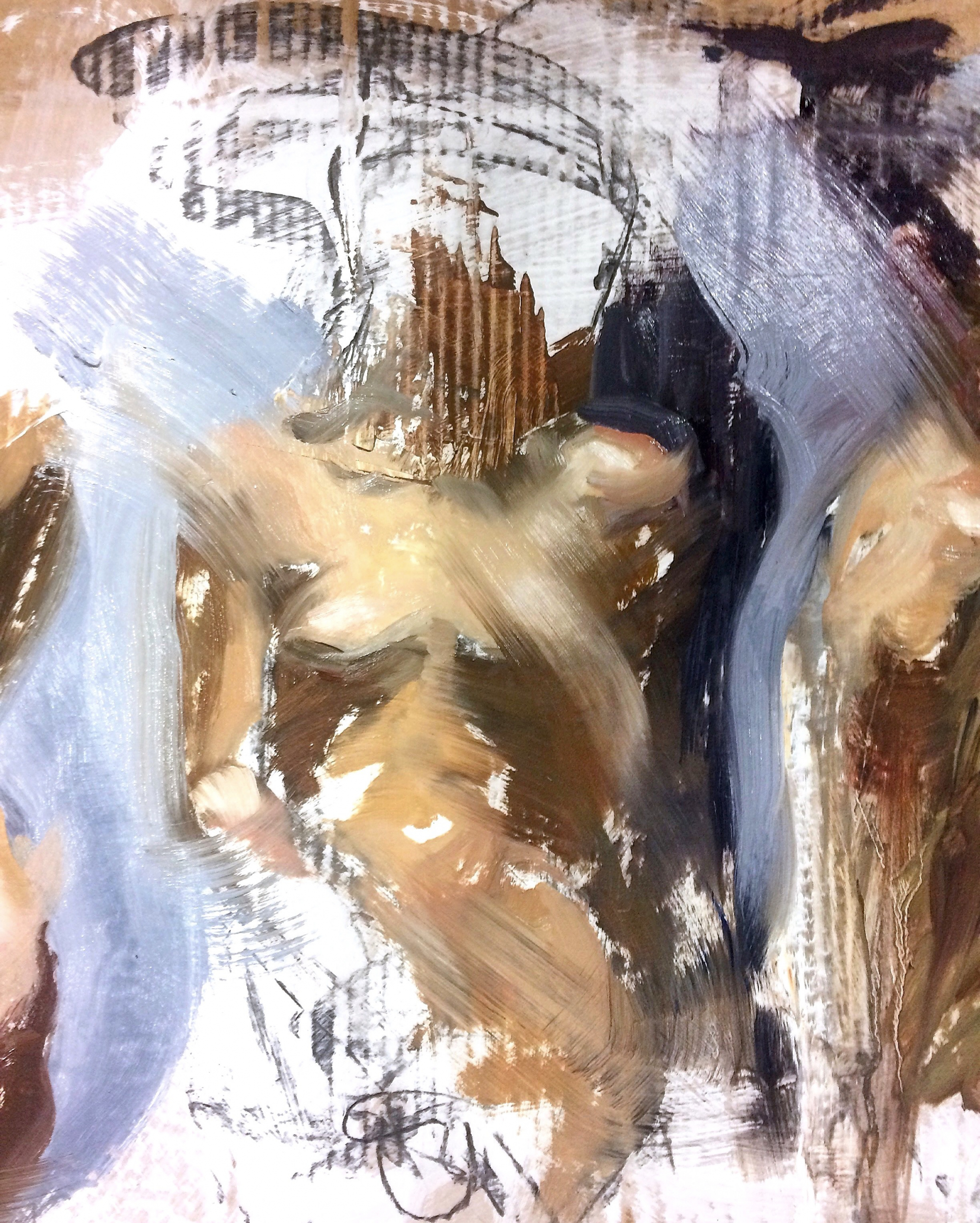 Fleeting Figures X detail Ellen Marie