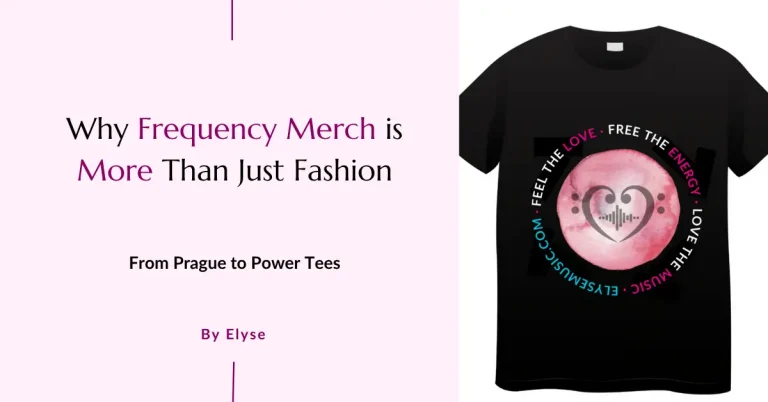 Why frequency merch is more than just fashion - By Elyse G. Rogers