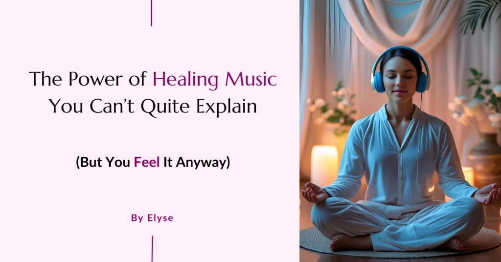 The power of healing music you can't quite explain, but you can feel it The power of healing music you can't quite explain, but you can feel it