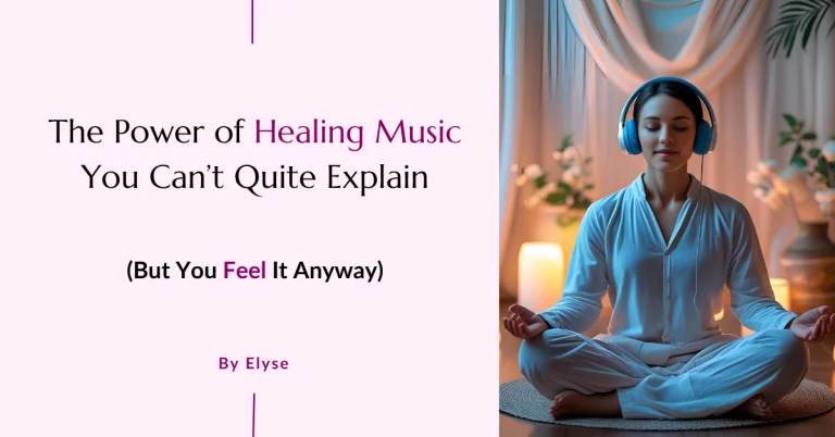The power of healing music you can't quite explain, but you can feel it