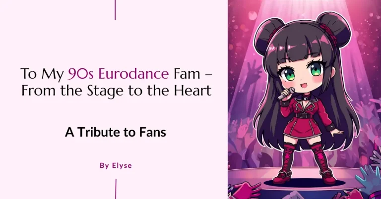 90s Eurodance artist Elyse's tribute to fans