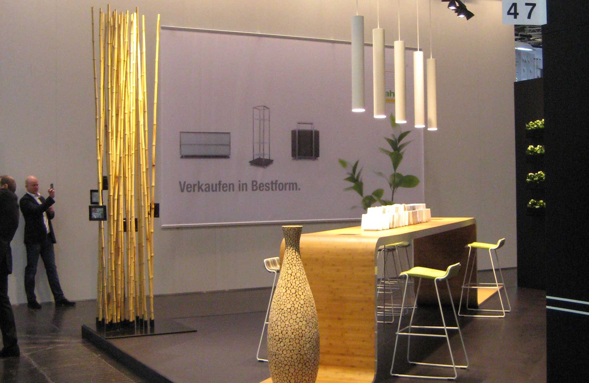 Embacco Lighting SoLong Pendant at exhibition in Dusseldorf