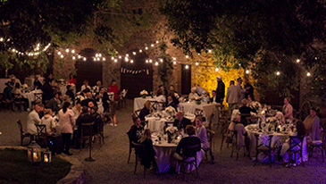 Bröllopsfest i Toscana