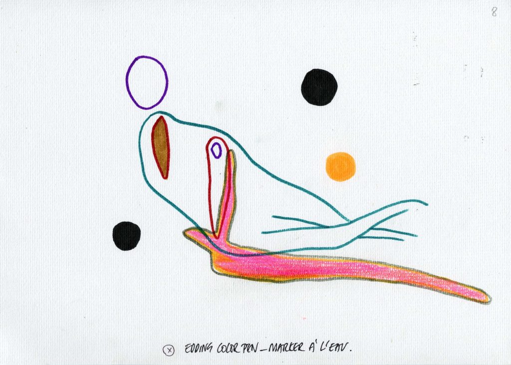 One of the exapmples realised by artist Anne-Mie Van Kerckhoven for Amel, Melina and the others.