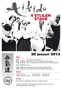 Poster 4-stijlen stage