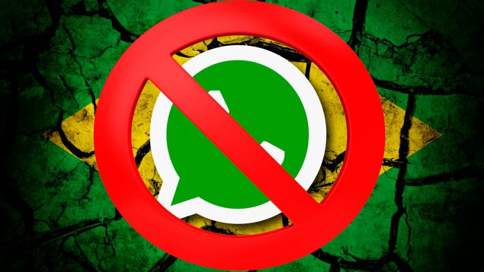 WhatsApp bloqueado nuevamente en Brasil