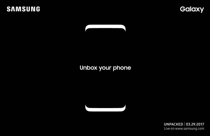 Unpacked del Samsung Galaxy S8: Imagen del unpacked del s8