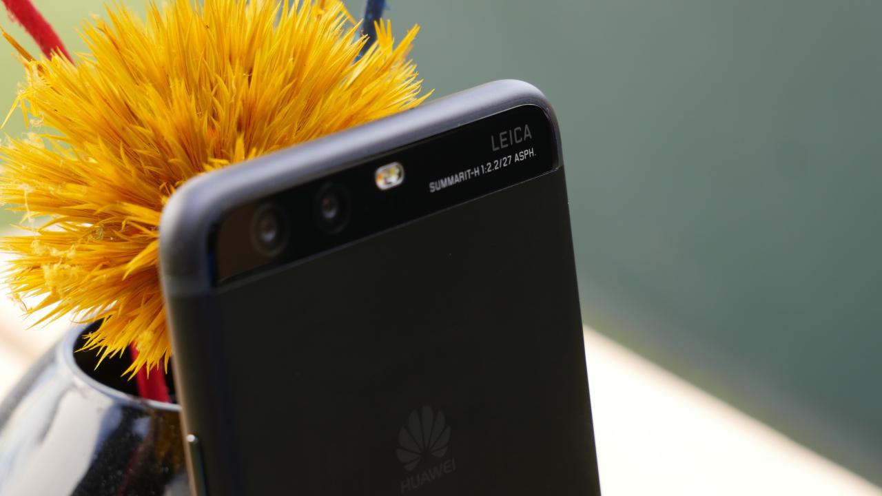 Huawei P10: parte trasera superior