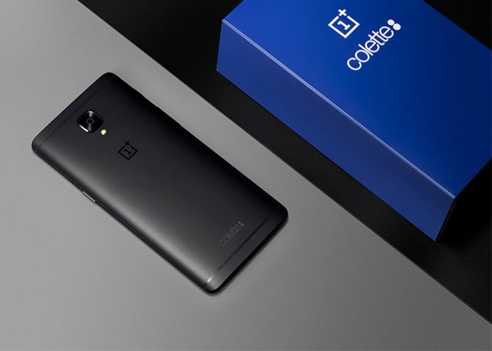 OnePlus 3T Colette: OnePlus 3T Colette junto a su peculiar caja azul