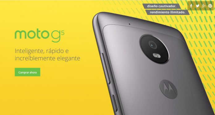 Moto G5 disponible en España comprar