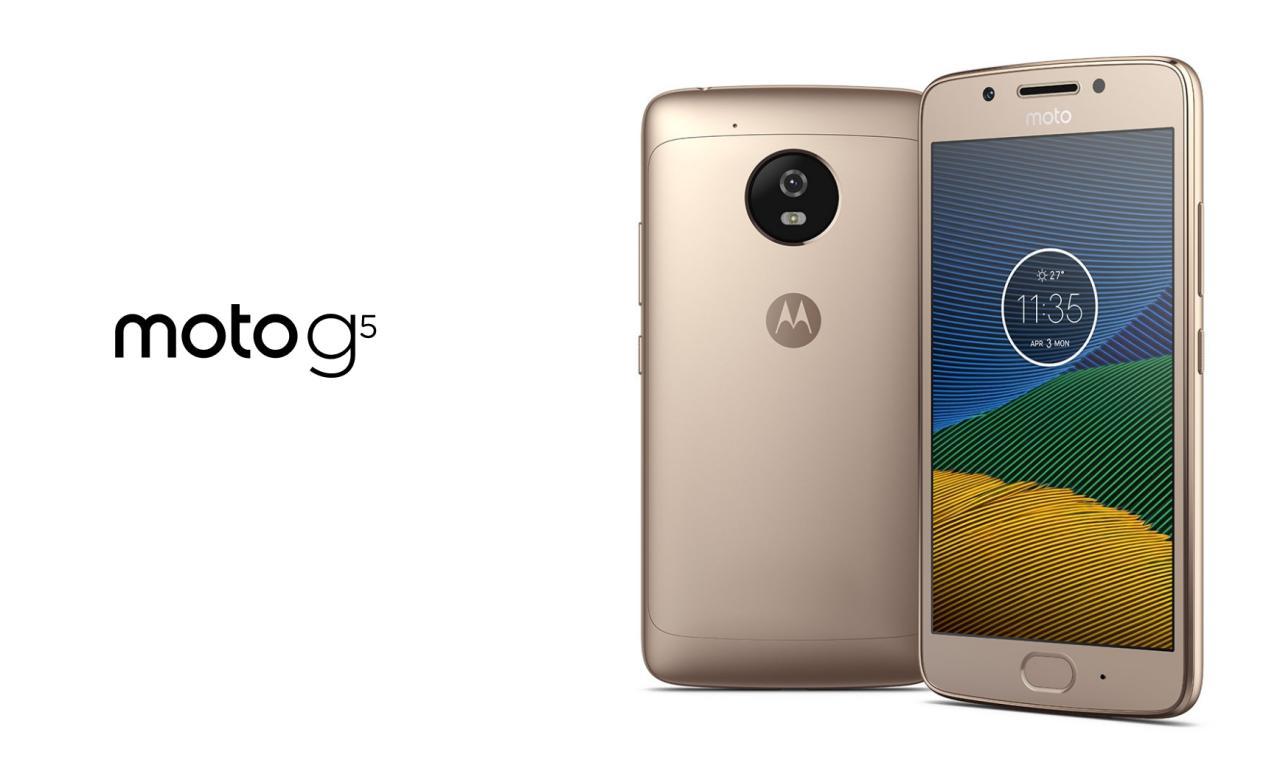 Moto G5 disponible en España imagen promocional