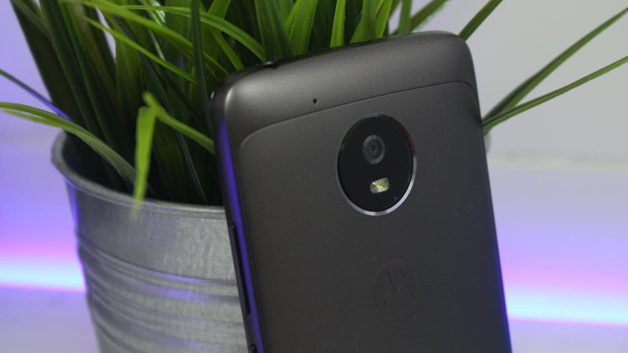 Moto G5 cámara trasera