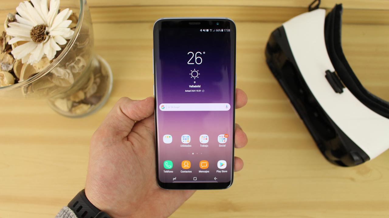 Samsung Galaxy S8 frontal