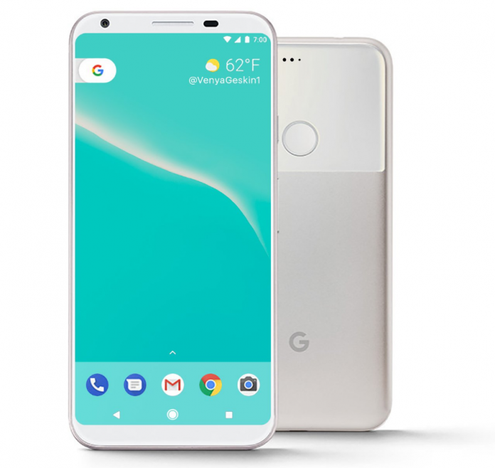 primer benchmark del Google Pixel 2 prototipo