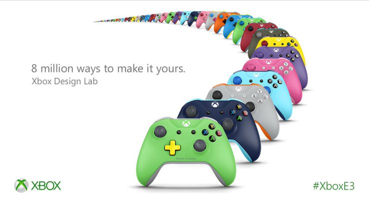 Xbox Design Lab: Multiples configuraciones con Xbox Design Lab