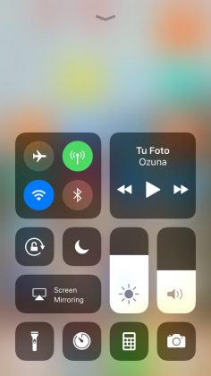 iOS 11: captura de pantalla iOS 11