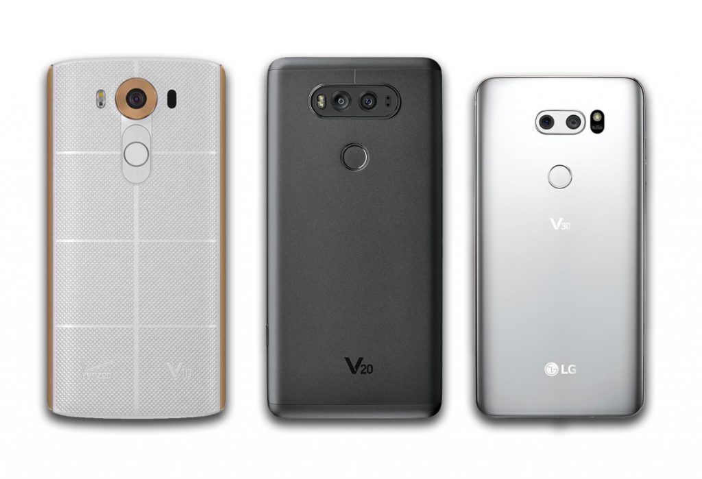 Presentación del LG V30: LG V10 vs LG V20 vs LG G30