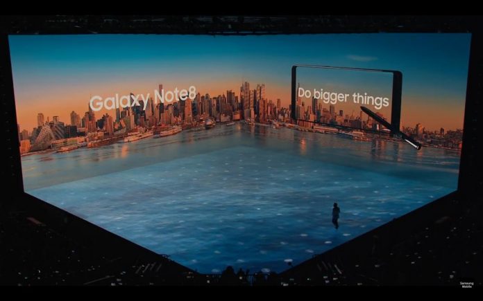 Presentación del Samsung Galaxy Note 8: Samsung Galaxy Note 8