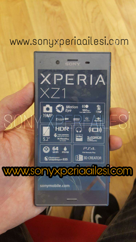 Sony Xperia XZ1 frontal