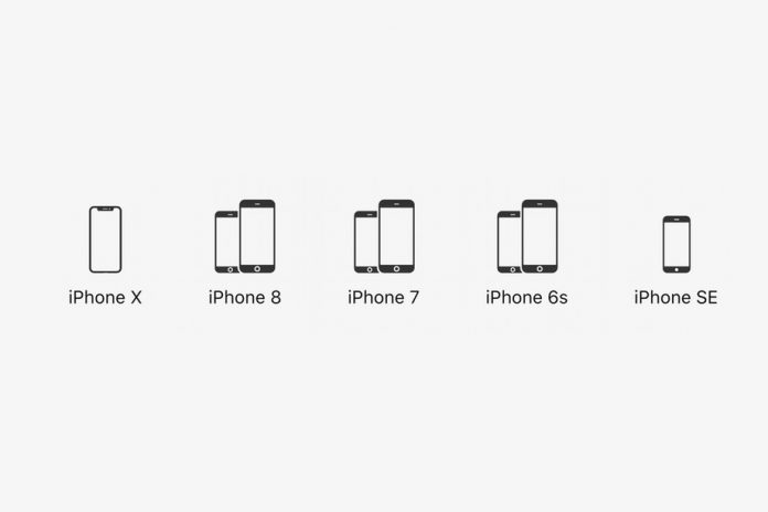 iPhone: Muchos modelos de iPhone juntos