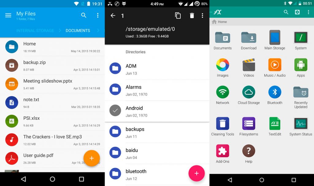 Las apps que todo estudiante debería tener instaladas: explorador de archivos Android