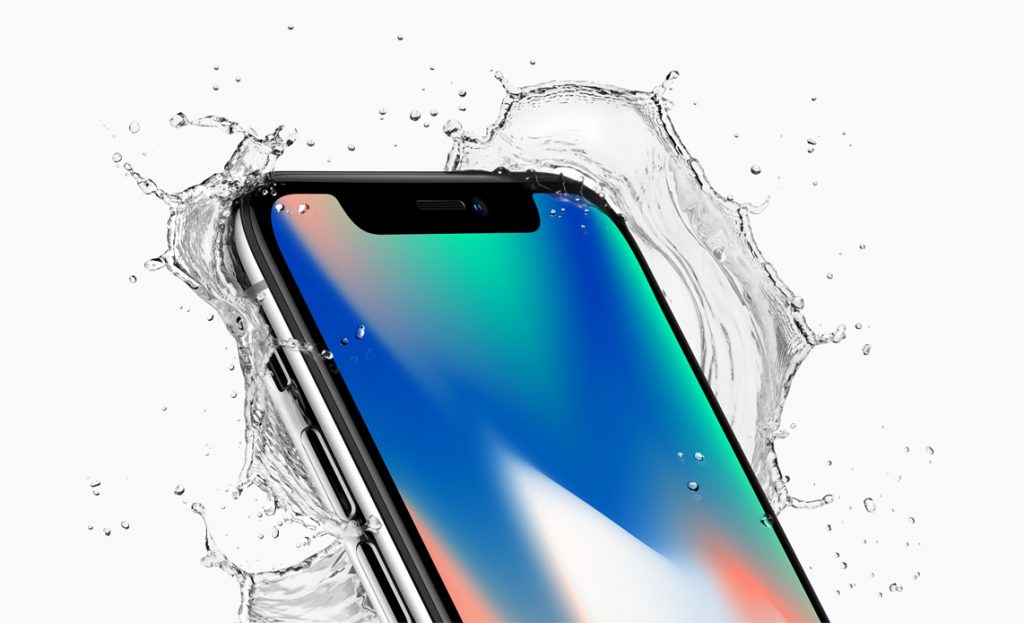 Esto cuesta cambiar la pantalla del iPhone X: iPhone X en el agua