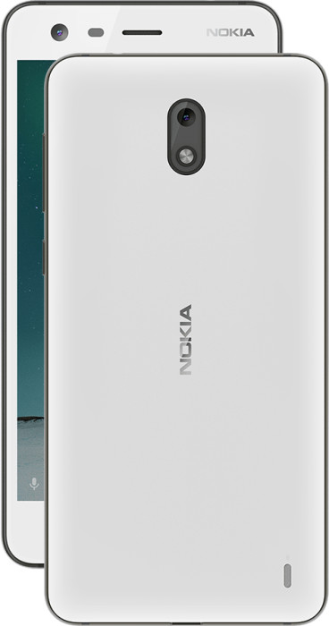 Nokia 2: Nokia 2 en blanco