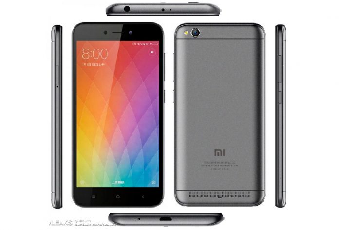 Xiaomi Redmi 5A filtracion