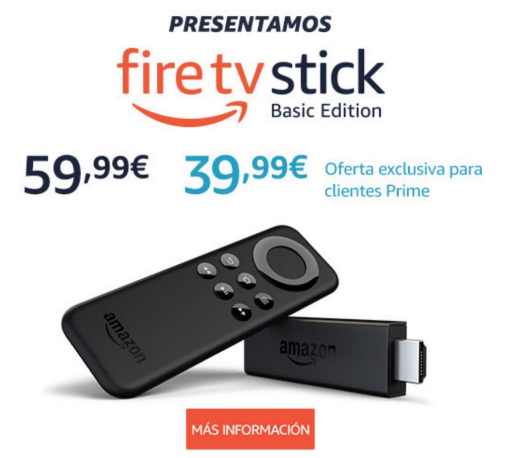 Amazon Fire TV Stick: precio de Amazon Fire TV Stick