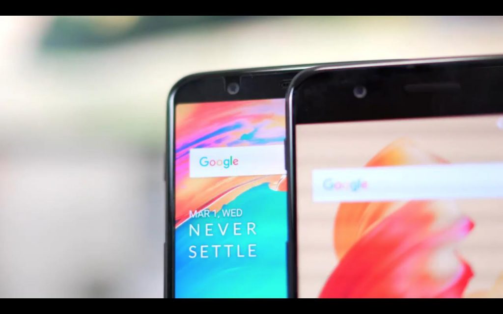 Primer unboxing del OnePlus 5T: OnePlus 5T vs. OnePlus 5