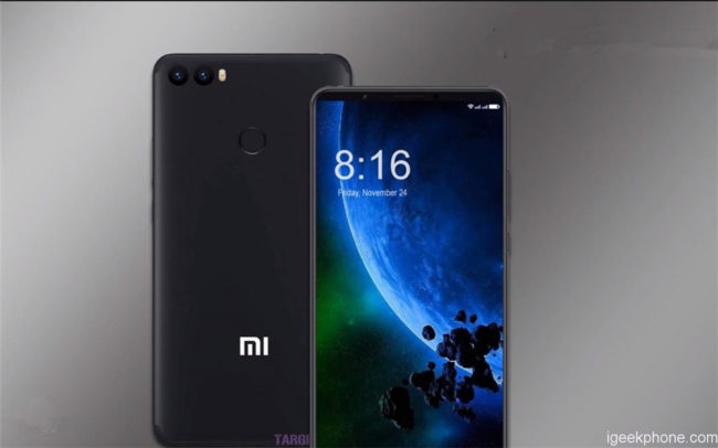 Xiaomi Mi 7 render