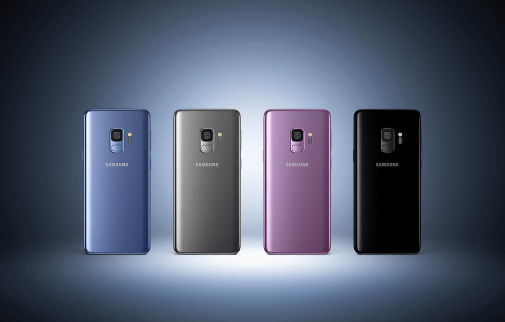 Samsung Galaxy S9 colores