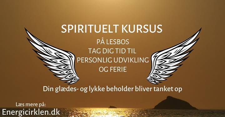 Spirituelt kursus på Lesbos. Personligudvikling og ferie