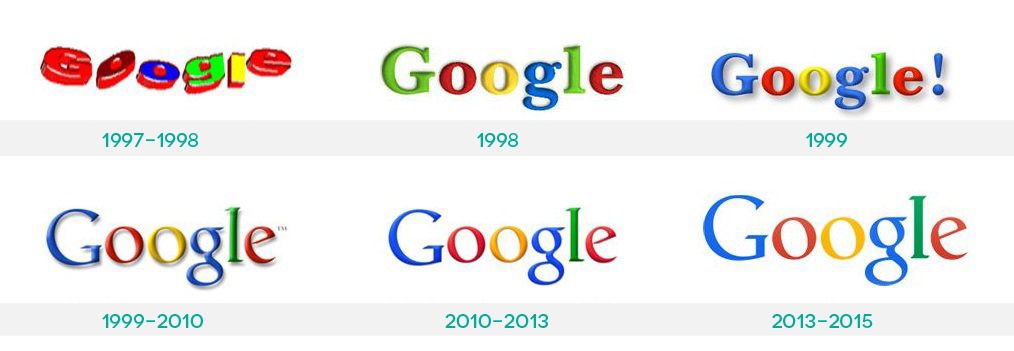 Google logoer