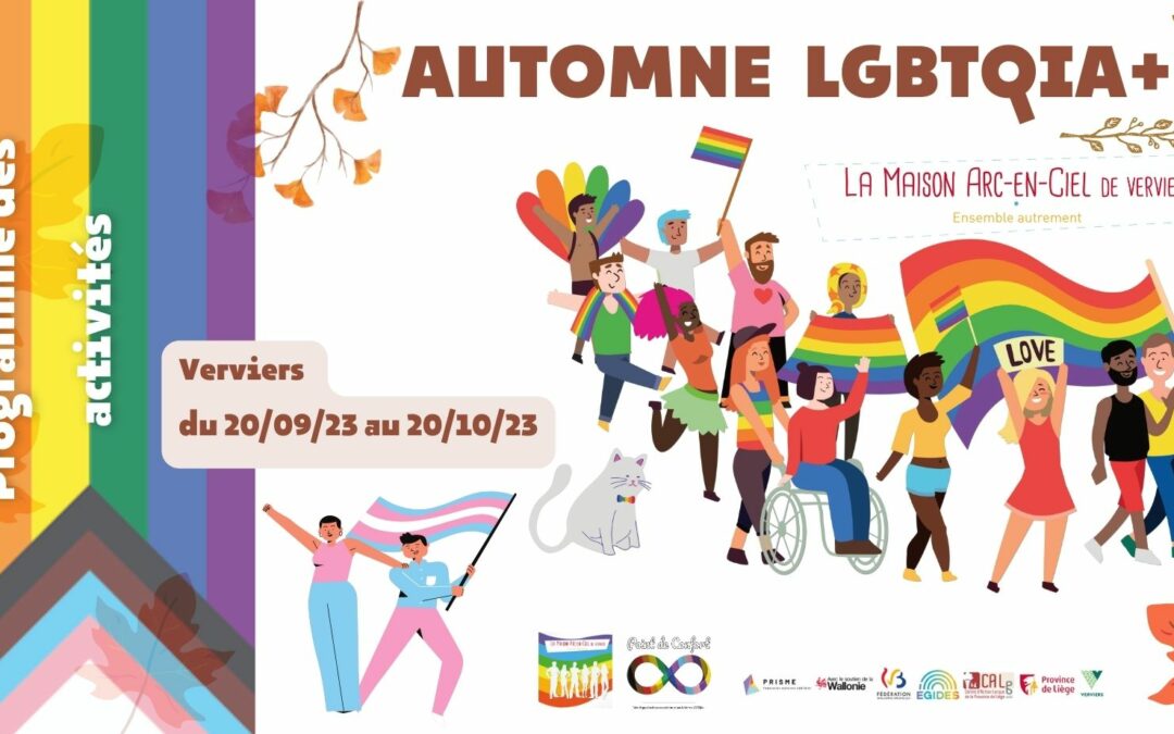 Automne LGBTQIA+, du 20/09 au 20/10/2023