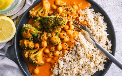 Veganes Kichererbsencurry