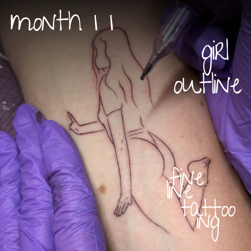 Girl outline