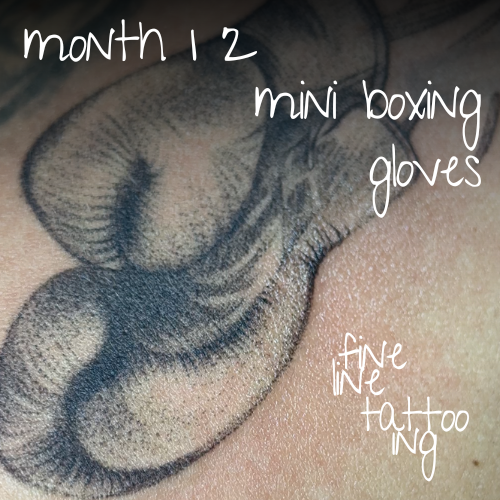 gloves tattoo