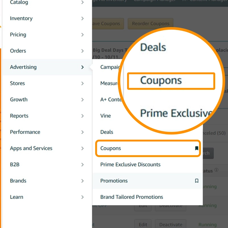 Amazon Coupons anlegen