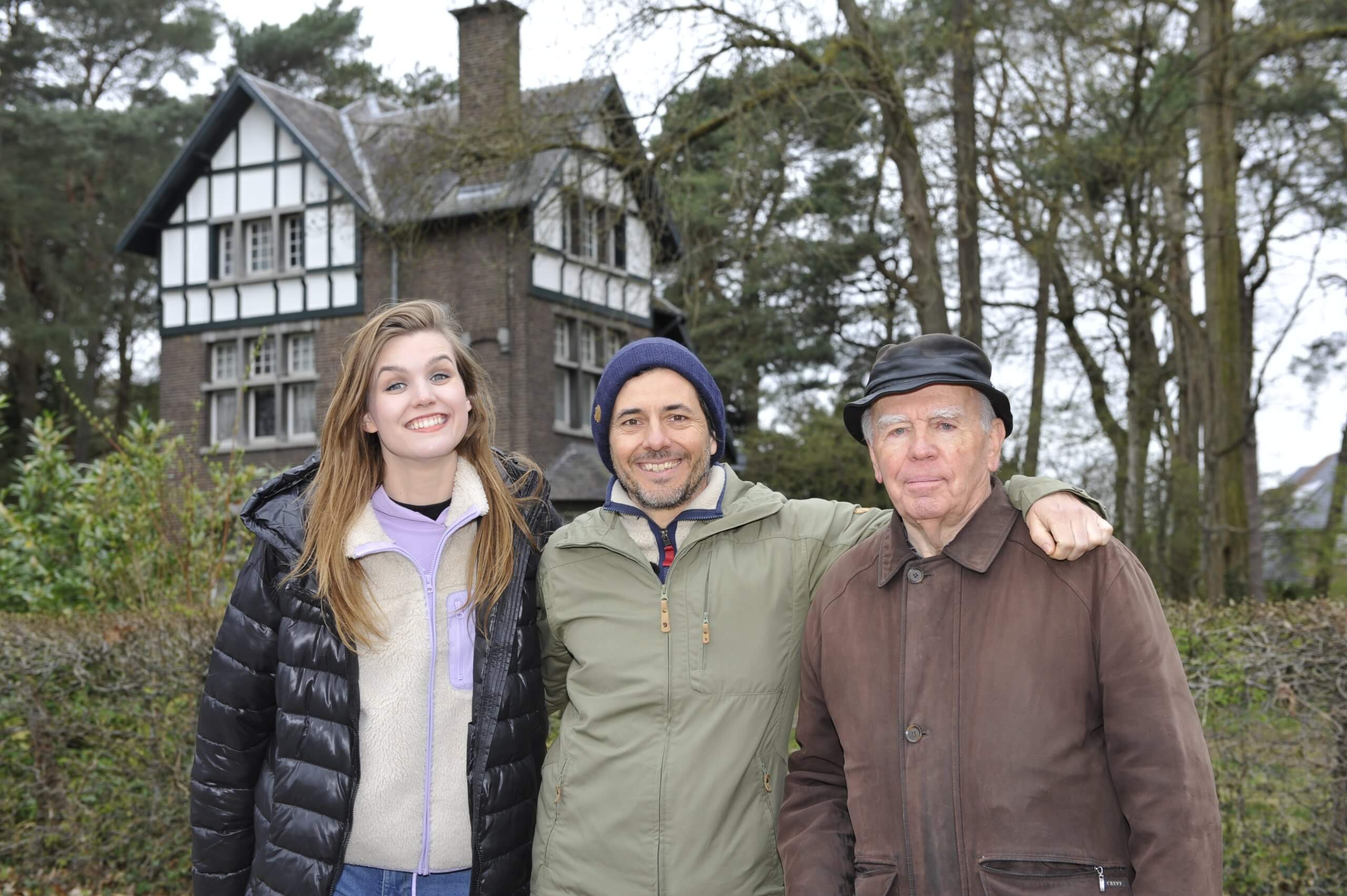 Laura, Dieter en Jan