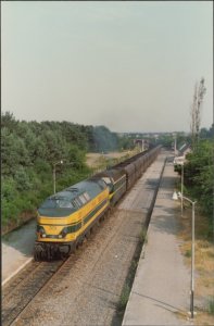 Kolenmijn Limburg Maas 19/12/1987  Laatste kolentransport vanuit Station Eisden