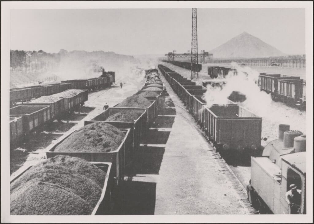 Rangeergebied station Eisden.