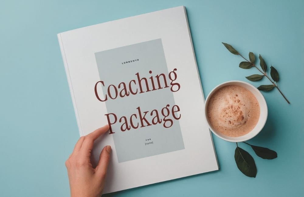 Proposal template design for Lunnemyr coaching services