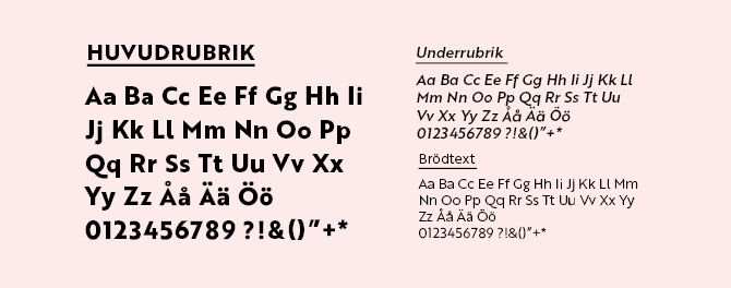 Grafisk profil till portfolio_typografi_670