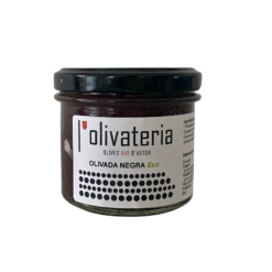Økologisk sort olivada - 110 gram