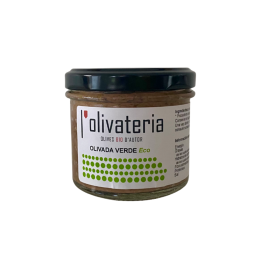 Økologisk grøn olivada - 110 gram